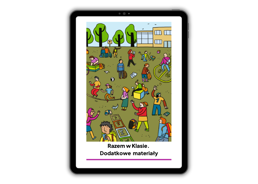 materiał edukacyjny razem w klasie
